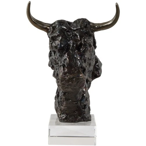 Uttermost 18148 Bison 13.25 X 11 inch Sculpture - Picture 3 of 7