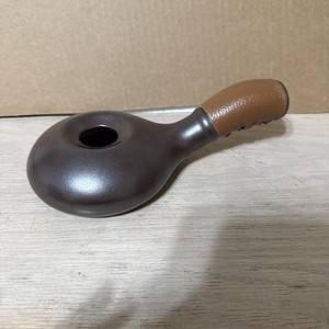 Nuvo Eco Ceramic Handy Coffee Bean Roaster Leather Handle - Made In Korea