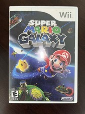 Super Mario Galaxy Nintendo Wii Case and Manual Only NO GAME 