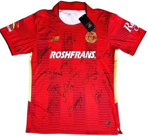 2026 Deportivo Toluca FC Mexico team signed Bicampeon home soccer jersey PROOF