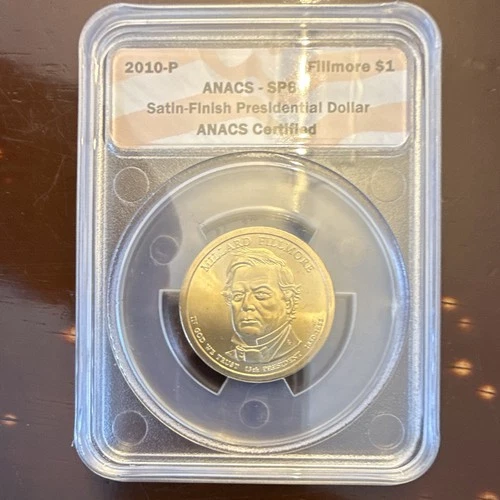 2010-P Presidential Dollar Millard Fillmore — photo from another recent sale