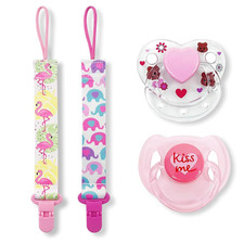 Reborn Doll Magnetic Pacifier Feeding Set, Realistic Care Accessories with Bottl
