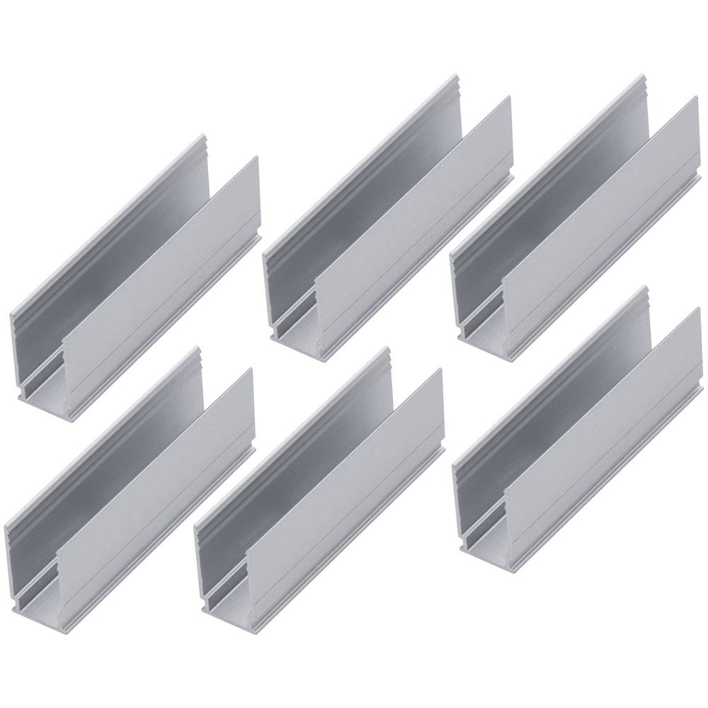 Paulmann Plug & Shine Lighting Mounting Clips 6pc Rust-Free White