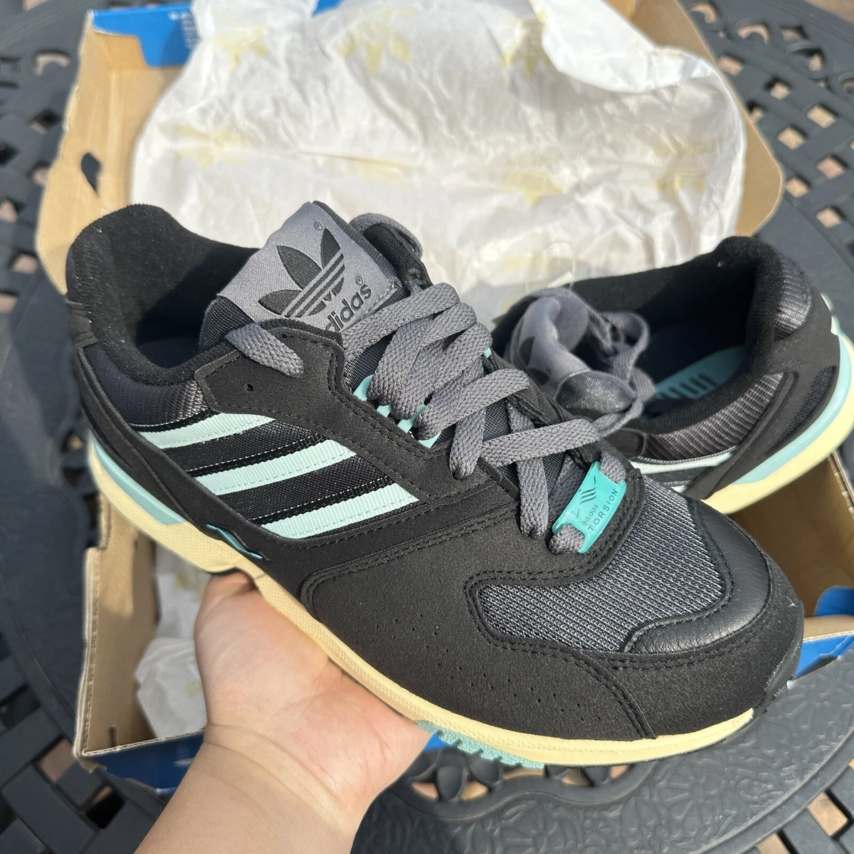 Adidas ZX 4000 Black Ice Mint for sale | eBay