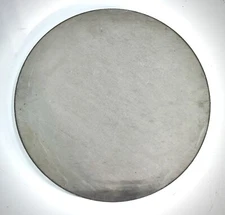1/4" Plate Steel A36 Round Disc Circle 6.25" Diameter Smooth Laser Cut Clean
