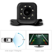 170 ° Hd 8led Car Reversing Camera Night Vision Ir Parking Aid Car Camera 170 ° Hd 8led Car Reversing Camera Night Vision Ir Parking Aid Car Camera