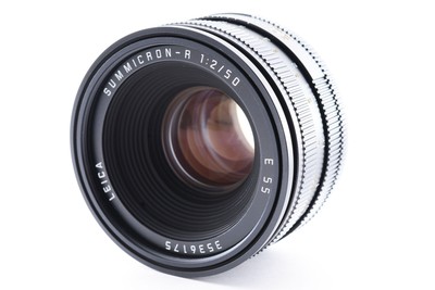 Leica R 50MM F2 SUMMICRON-R E55 Lens w/Box From Japan [Exc