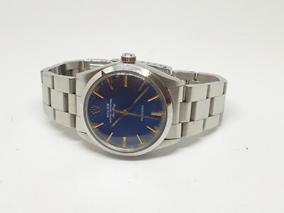Vintage Rolex Oyster Perpetual  Blue Air King REF: 5500