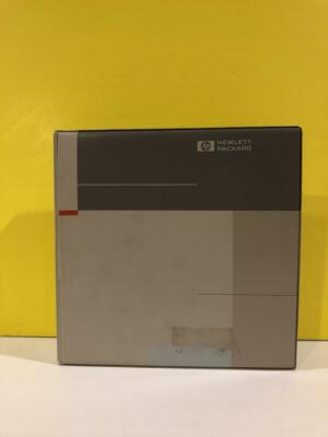 HP 9282-1193 71450B/1B/2B Optical Spectrum Analyzers Programmer's Guide