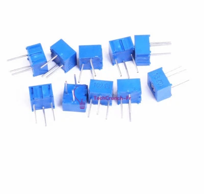 10Pcs 3362P-102 3362 P 1K ohm High Precision Variable Resistor Potentiometer