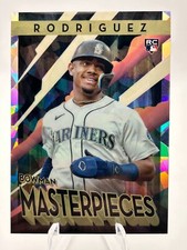 JULIO RODRIGUEZ 2022 BOWMANS BEST MASTERPIECES ATOMIC REFRACTOR #BM-10 JT