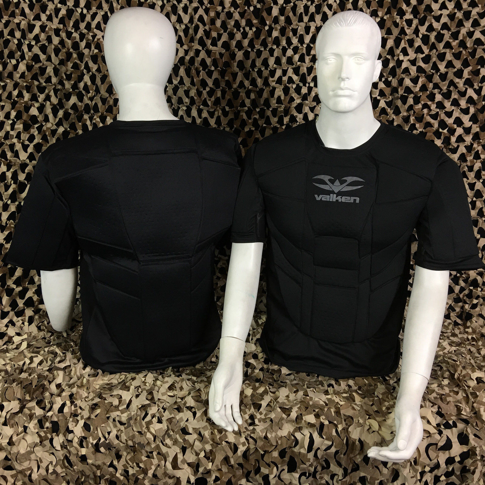 NEW Valken Paintball Impact Padded Chest Protector Black XXLarge