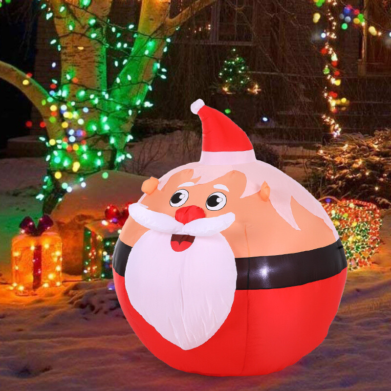 Inflatable Christmas Bauble Ball Decoration Xmas Tree Outdoor Hanging