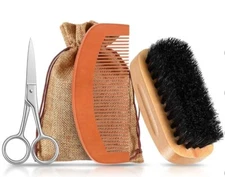 Groomsmen Gift Beard Growth Care Grooming Kit For Men