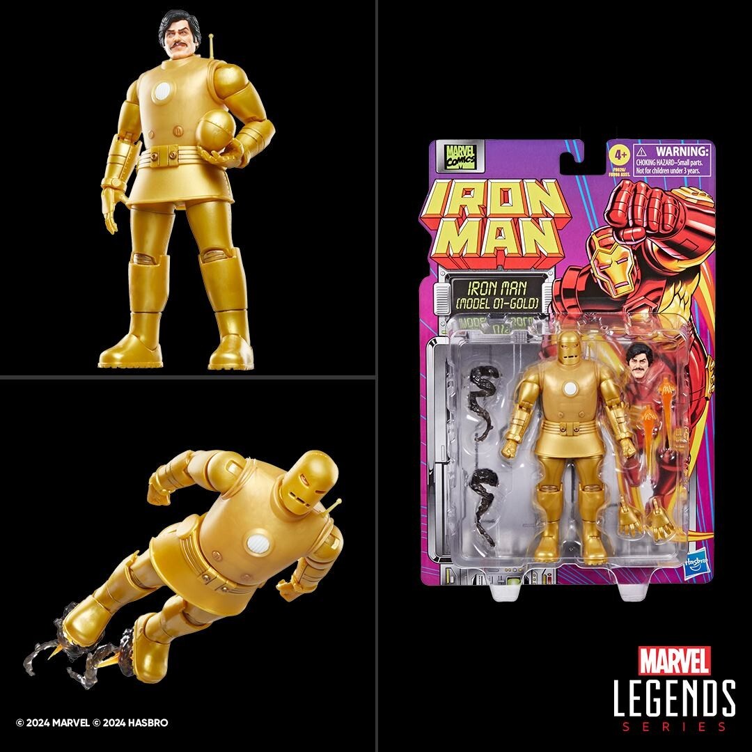 2024 Hasbro Marvel Iron Man Retro Carded Legends 6
