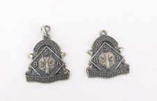 VINTAGE STERLING SILVER CUB SCOUT DEN MOTHER CHARMS ref#1140