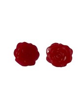 New Disney ily 4Ever 11" Doll Belle Red Rose Earrings Jewelry Replacement