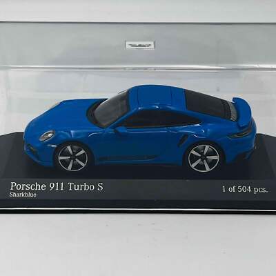 MINICHAMPS】限定504Porsche 911TurboS Blue 1/18 Minichamps 2021