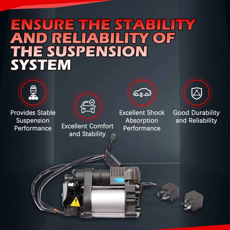 Compresor de suspensión neumática para Jeep Grand Cherokee 2011-2020 3,0 L 3,6 L 68204730AF Foto 4 de 4