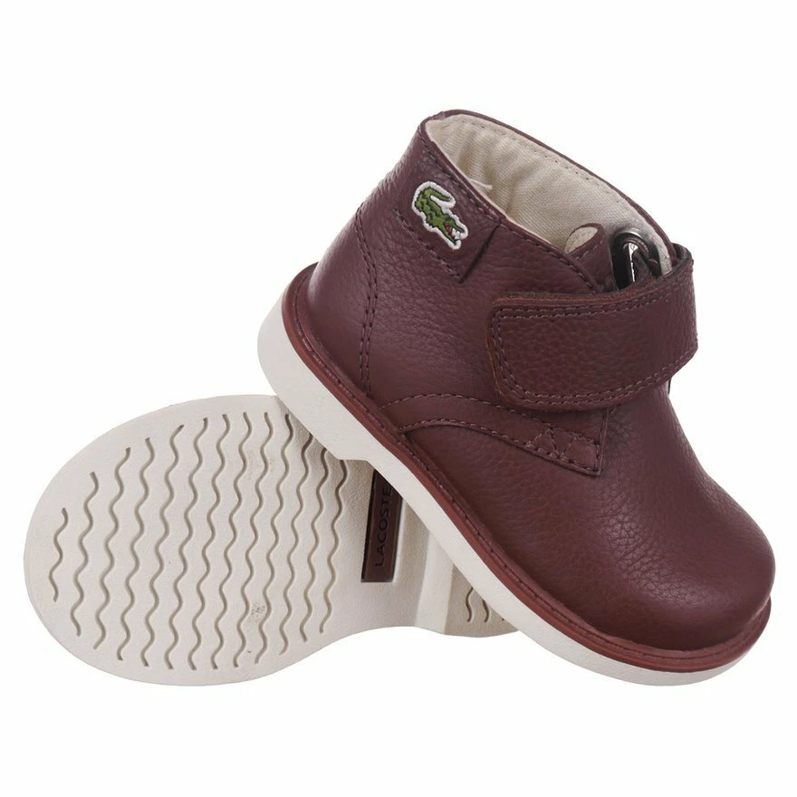 Kids Leather Winter Lacoste Sherbrook Hi Sb Spc Everyday Hook and Loop | eBay