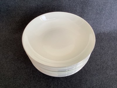 Dibbern Fine Bone China Platin Line Porzellan Knochenporzellan Salatschale 8 mal