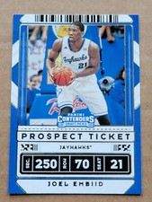 Joel Embiid 2020-21 Panini Contenders Prospect Ticket Basketball Card #15