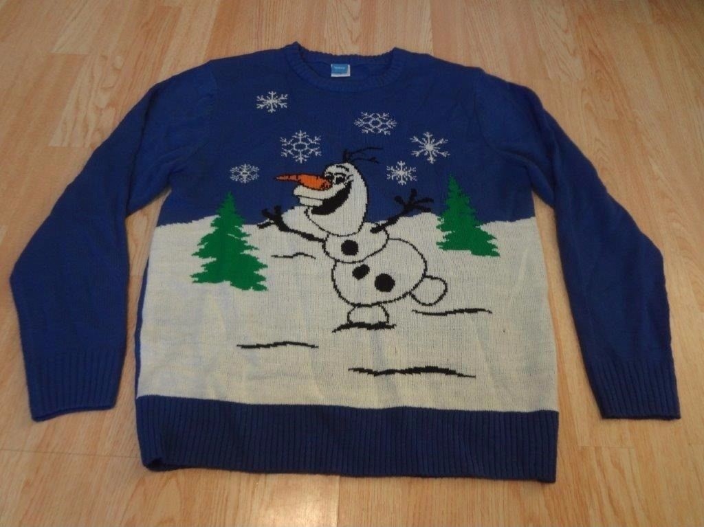 Men's or Women's Olaf Frozen Disney L Christmas Sweater