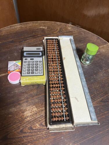 Kalkulator Emo Showa Retro Sprzedawany luzem Libacus Kalkulator - Zdjęcie 1 z 12