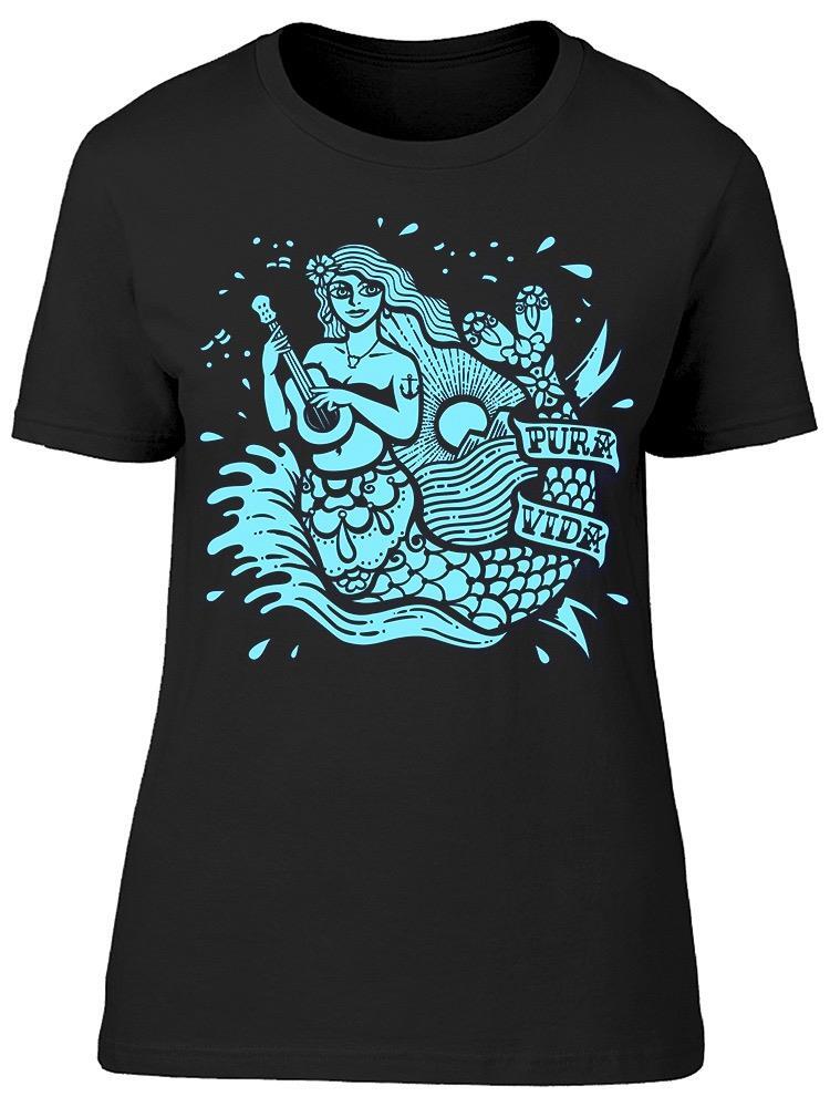 Mermaid, Ukulele Women's Tee -Image by Shutterstock
