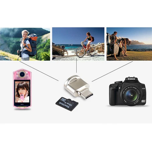 100 Stück Typ C Micro SD TF Kartenleser OTG USB Adapter Konverter für Samsung Posten - Bild 10 von 29