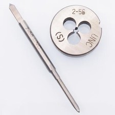 US Stock HSS 2-56 UNC Tap 2-56 UNC Die Right Hand