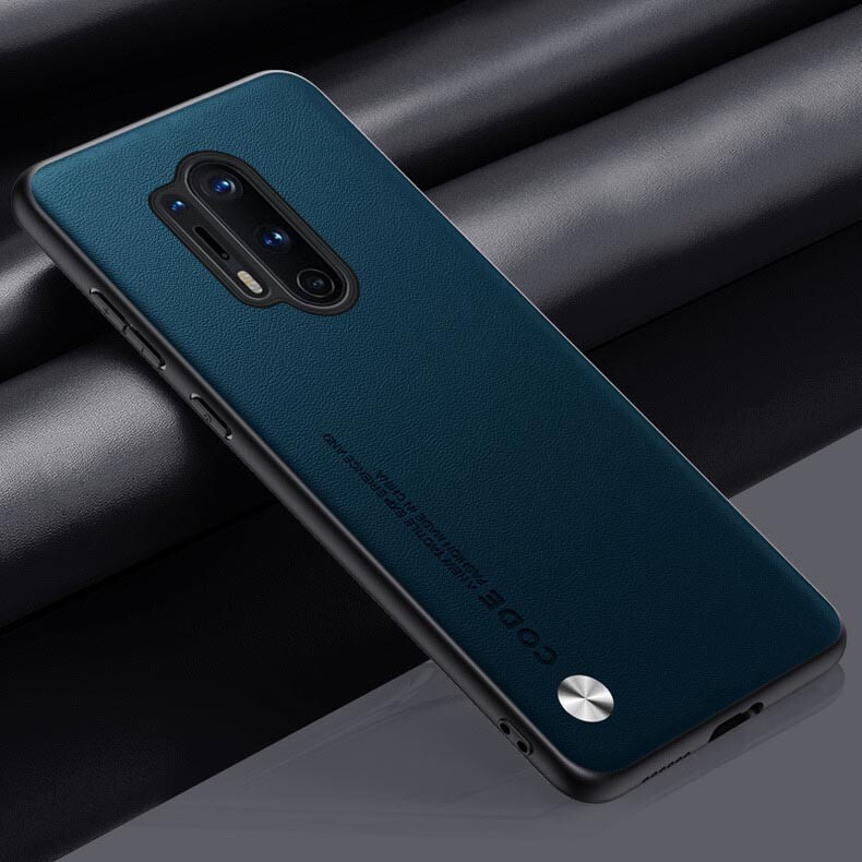 fitBAG Groove Turchese per OnePlus Nord CE4 Custodia per Cellulare Pelle Nappa Lucida con Imbottitura in Microfibra | Accessorio con Funzione di