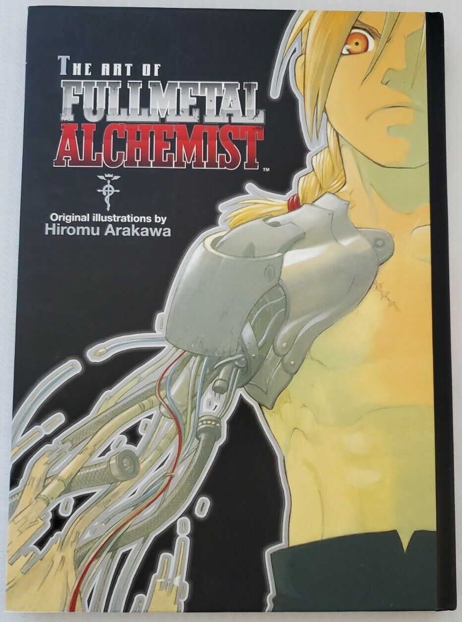 The Art of Fullmetal Alchemist English Fair Condition Hardcover 