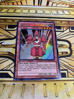 Yugioh Kommandant Covington LCYW-EN167 Secret Rare