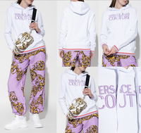 Versace Jeans Couture Kapuzen-Sweatshirt Logo Hoodie Pullover Hooded Sweater M