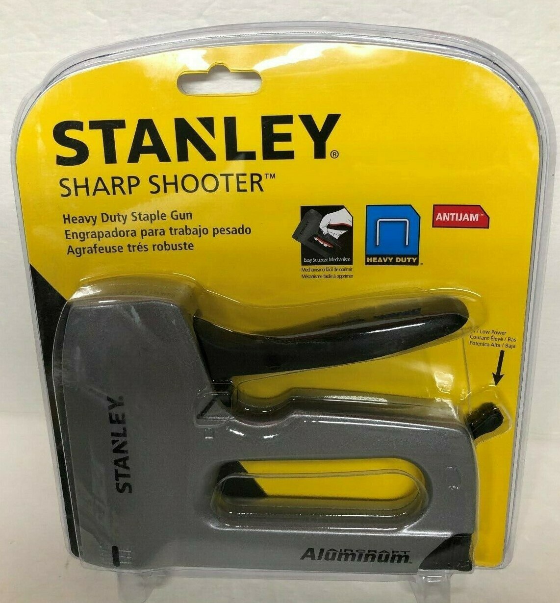 STANLEY TR150HL HEAVY DUTY AIRCRAFT ALUMINUM SHARP SHOOTER STAPLE GUN
