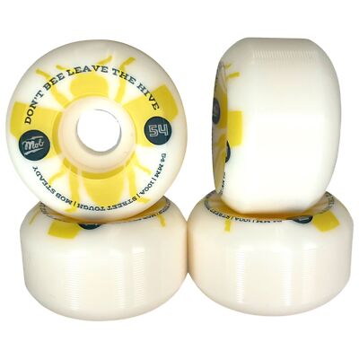 MOB Wheels Skateboard-Rollen HIVE Street Formula 100A / 54mm (4er Set)