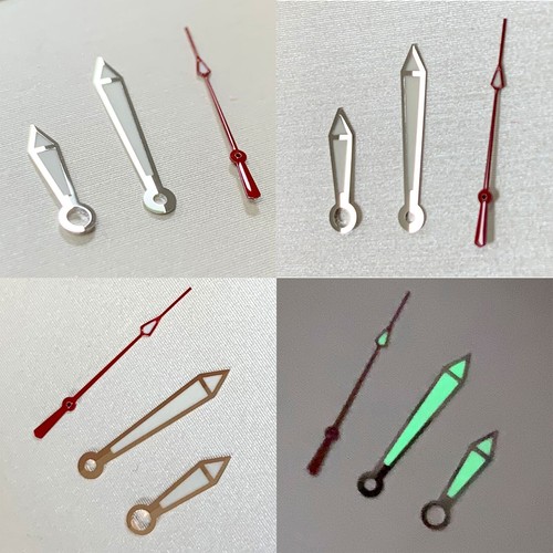 Lot D’aiguilles Pour Mouvement De Montre NH35 / NH36 – Neuf Avec étiquettes, Idéal Customisation
