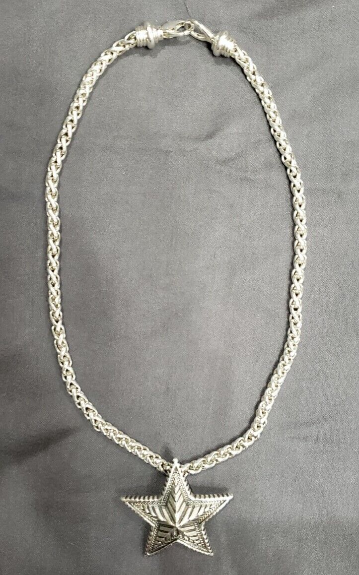 Cody Sanderson Sterling Silver 925 Star Pendant 18 Cody Sanderson Sterling Silver 925 Star Pendant 18