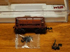 ATLAS 32162 THUNDER BAY #711 MINING ORE CAR USED W/BOX N GAUGE LQQK