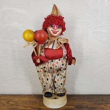 Telco Motion-ettes Clown Halloween Creepy Scary Light Sound Music 1989 Balloon