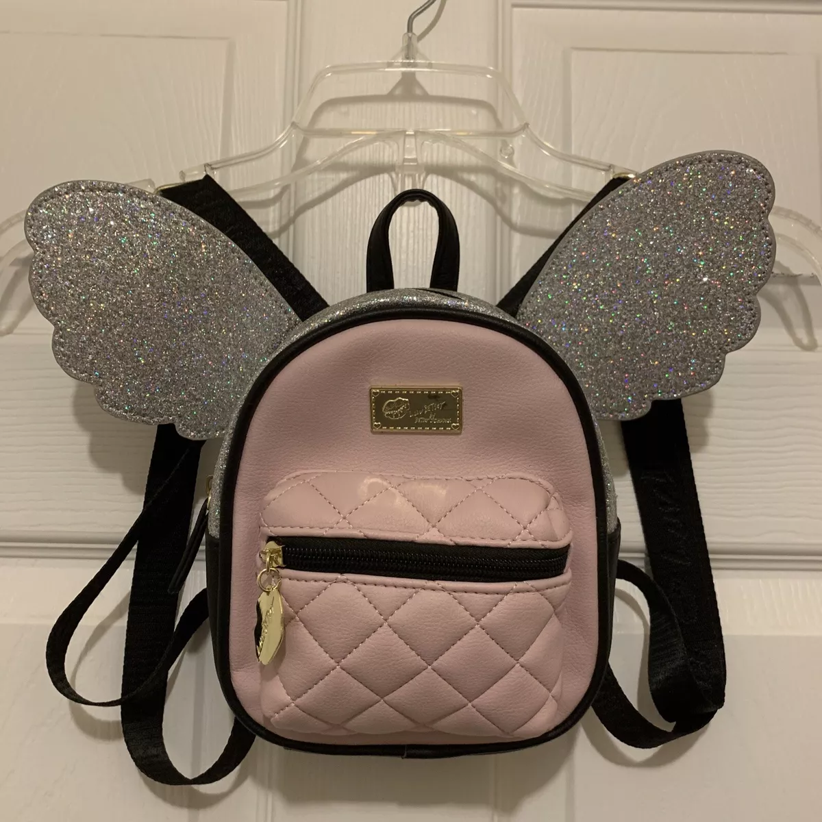Betsey johnson bat backpack top