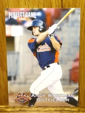 Cedar Rapids Kernels ANDY WORKMAN 2012 Baseball Card
