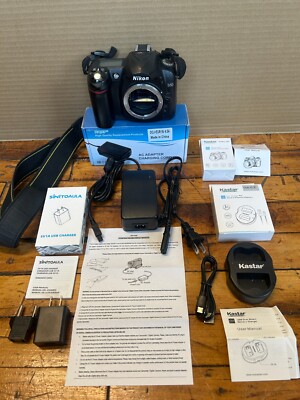 Nikon D50 DSLR Digital Camera with Power Supply and New Battery Charger