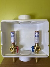 Water-Tite 85716 Washing Machine Outlet Box W/Hammer Arrester 1/2" Pex