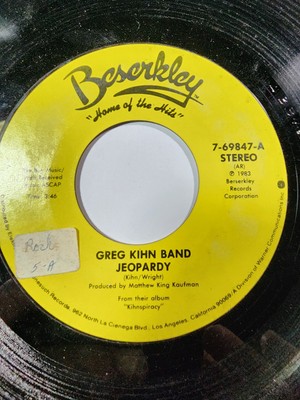 GREG KIHN BAND - Jeopardy / Fascination (1983) VG+ F48