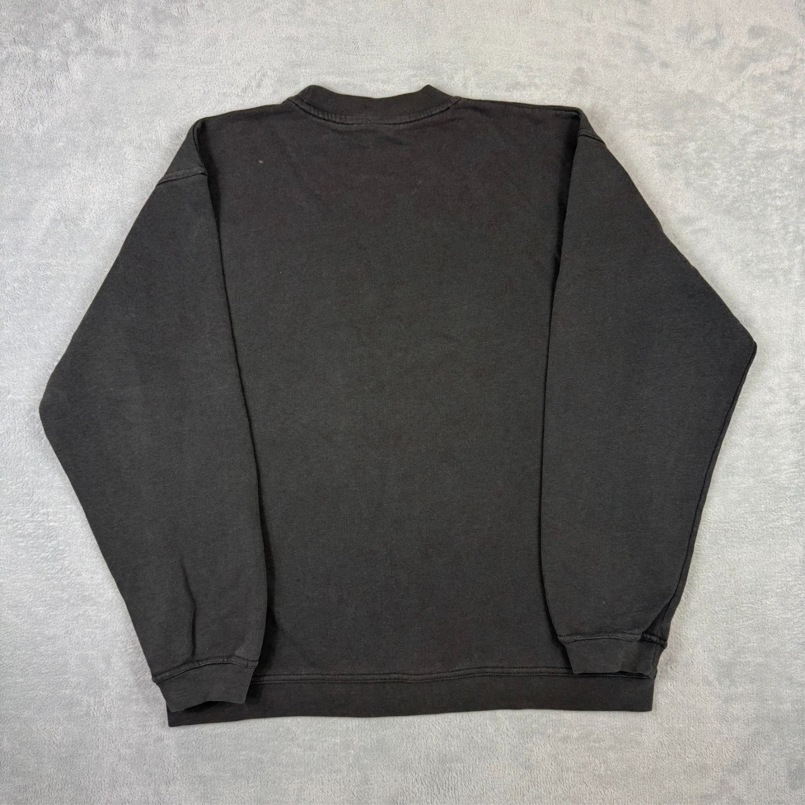 Vintage Quiksilver 2000's Y2K Surf Black Spellout Size Large Pullover Sweatshirt image 8