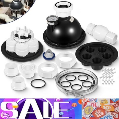 for Zodiac 5-9-2000 1.5'' 5-Port Complete Water Valve Caretaker In-Floor Cleaning
