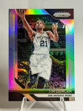 Tim Duncan Prizm 2018/19 Prizm Silver #27