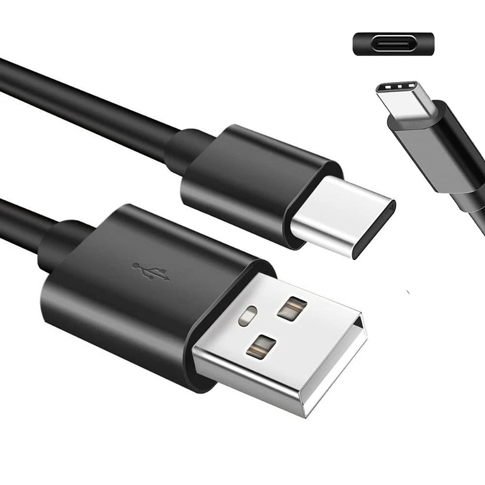 USB A to Type C 3 x Fast Charger Cable 3A Samsung Mobile Phone Lead USB C Cable - Image 3 of 4